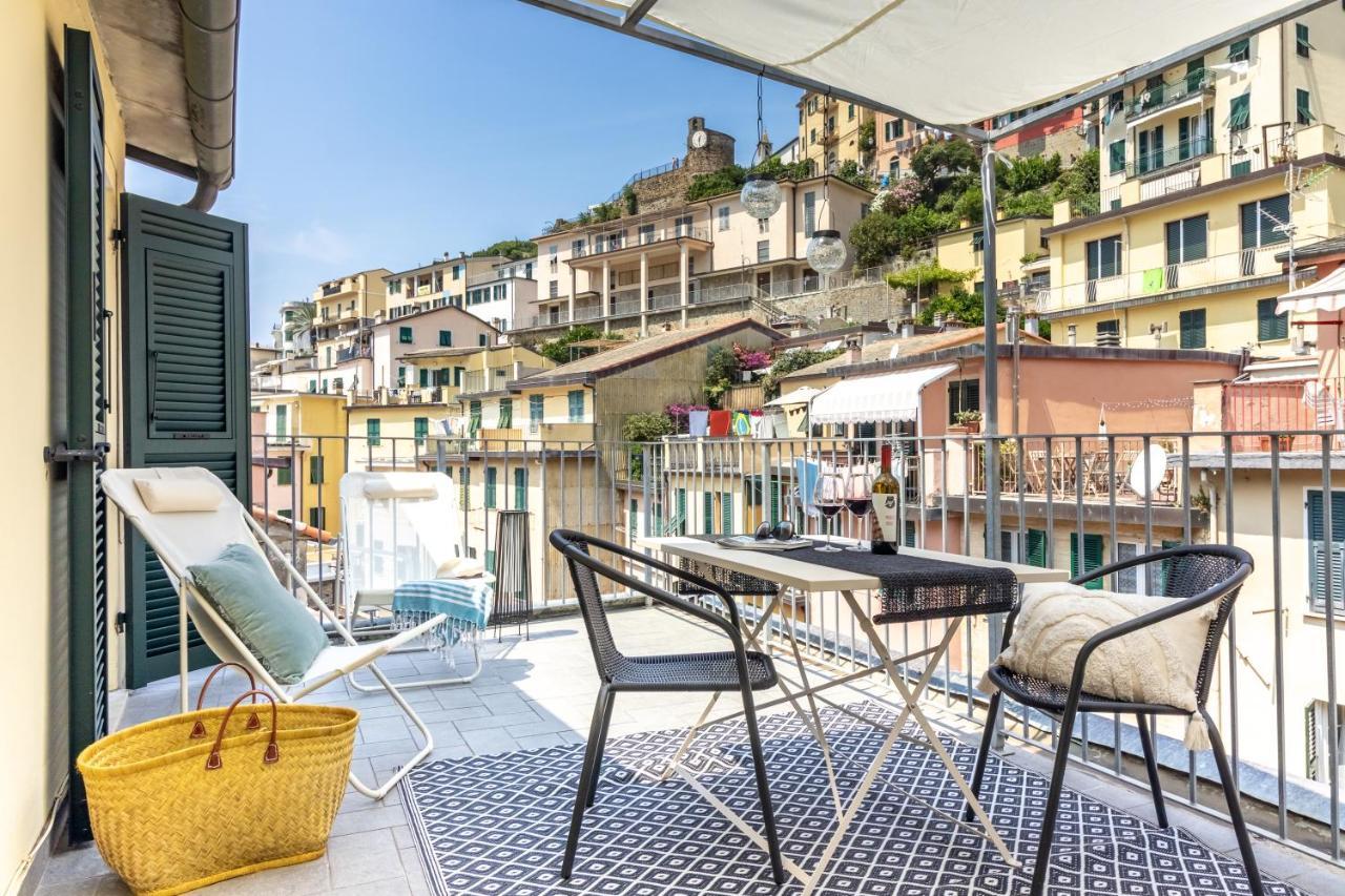 Appartamento Wanderjohn Penthouse 5Terreparco Riomaggiore Esterno foto