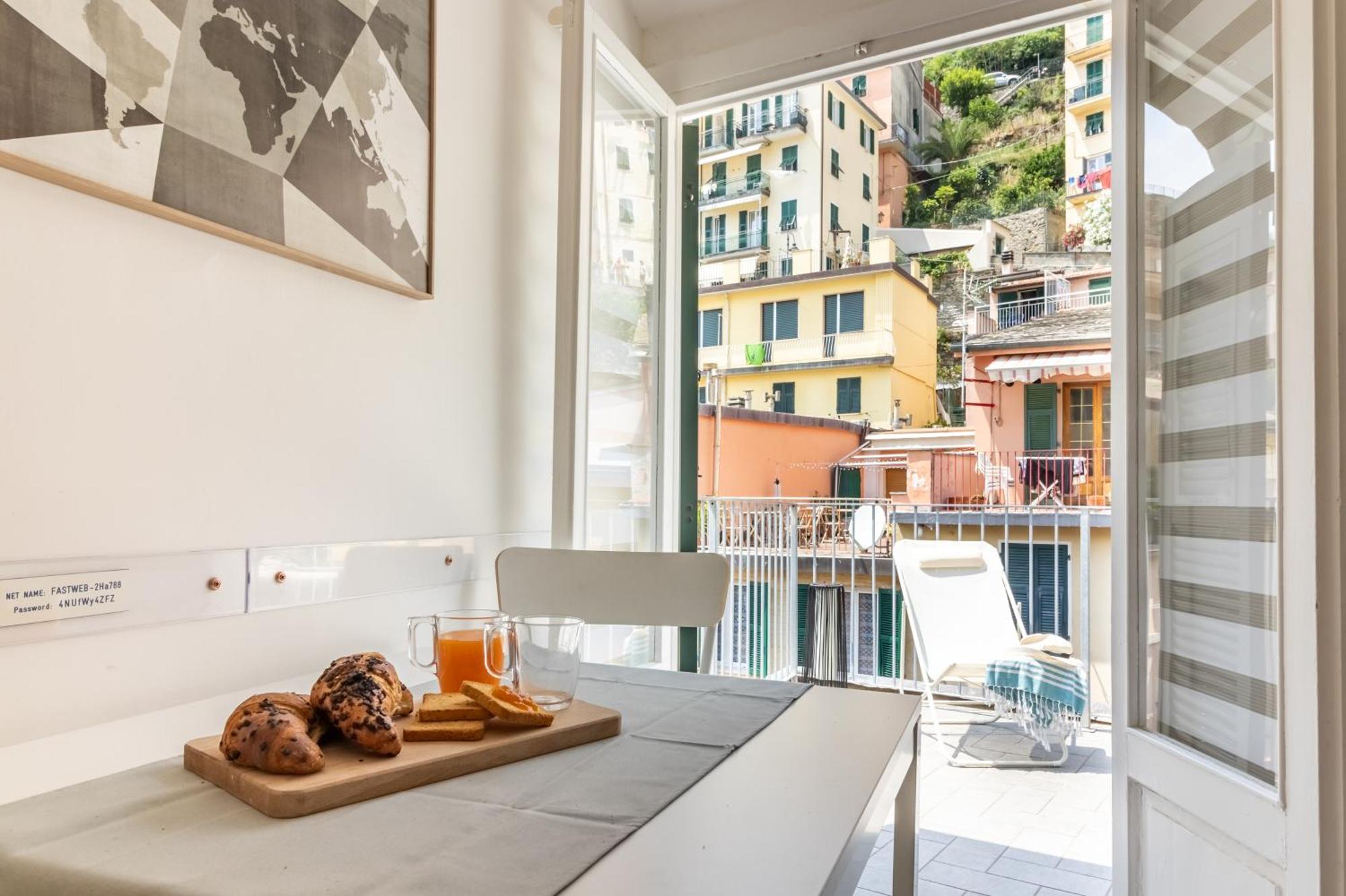 Appartamento Wanderjohn Penthouse 5Terreparco Riomaggiore Esterno foto